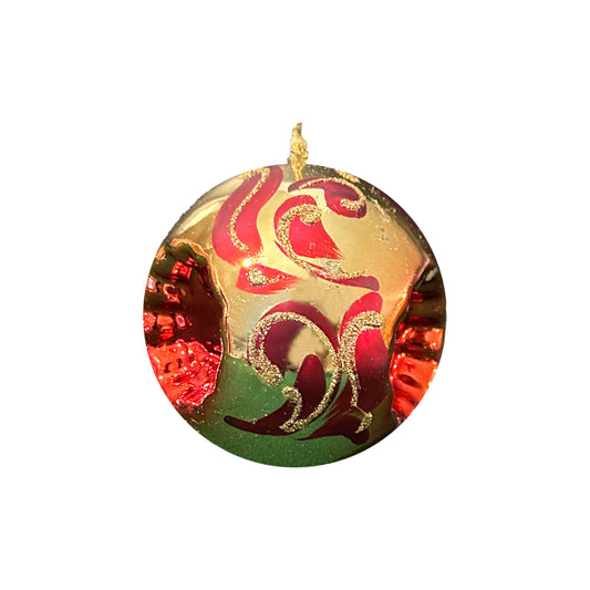 Christmas Candle Round