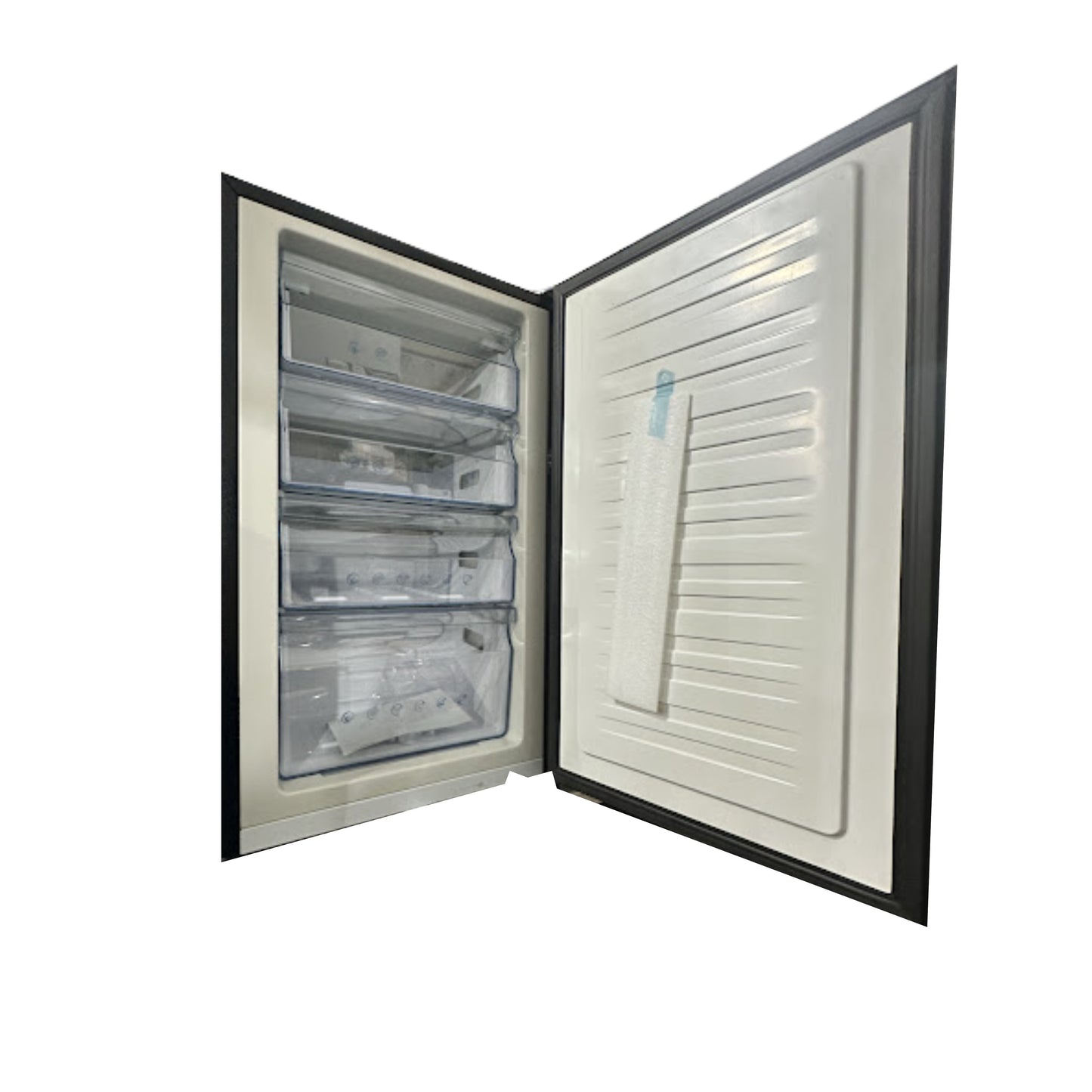 O-general upright Freezer 4 drawers  85 cm Height - Black  -85L