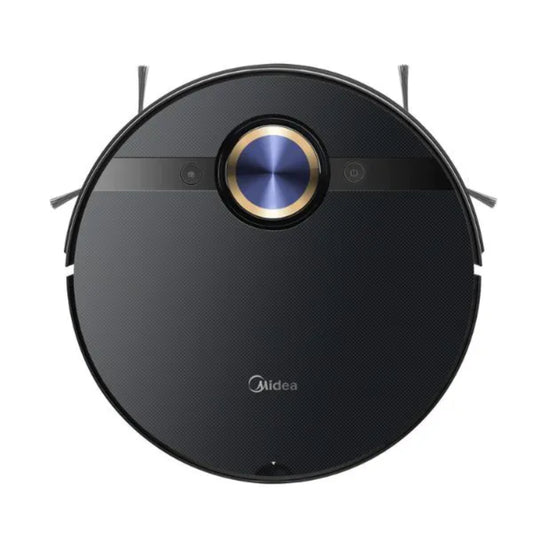 Midea M7 Pro Robotic VAC/SWEEPER - Black Vibration Cleaning, 2 Water Tanks, App-Controlled, Remotely Controlled.