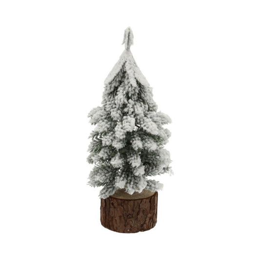 Tree Pinea Snow H=19cm D=8cm