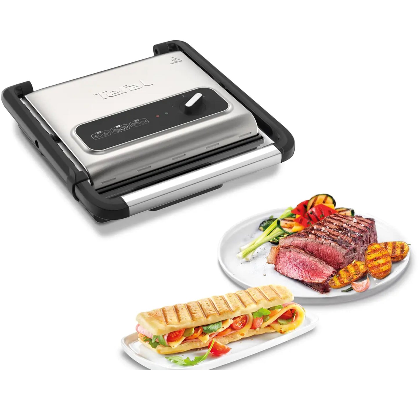 Tefal Serie G05-M Contact Grill  Silver - 2000W