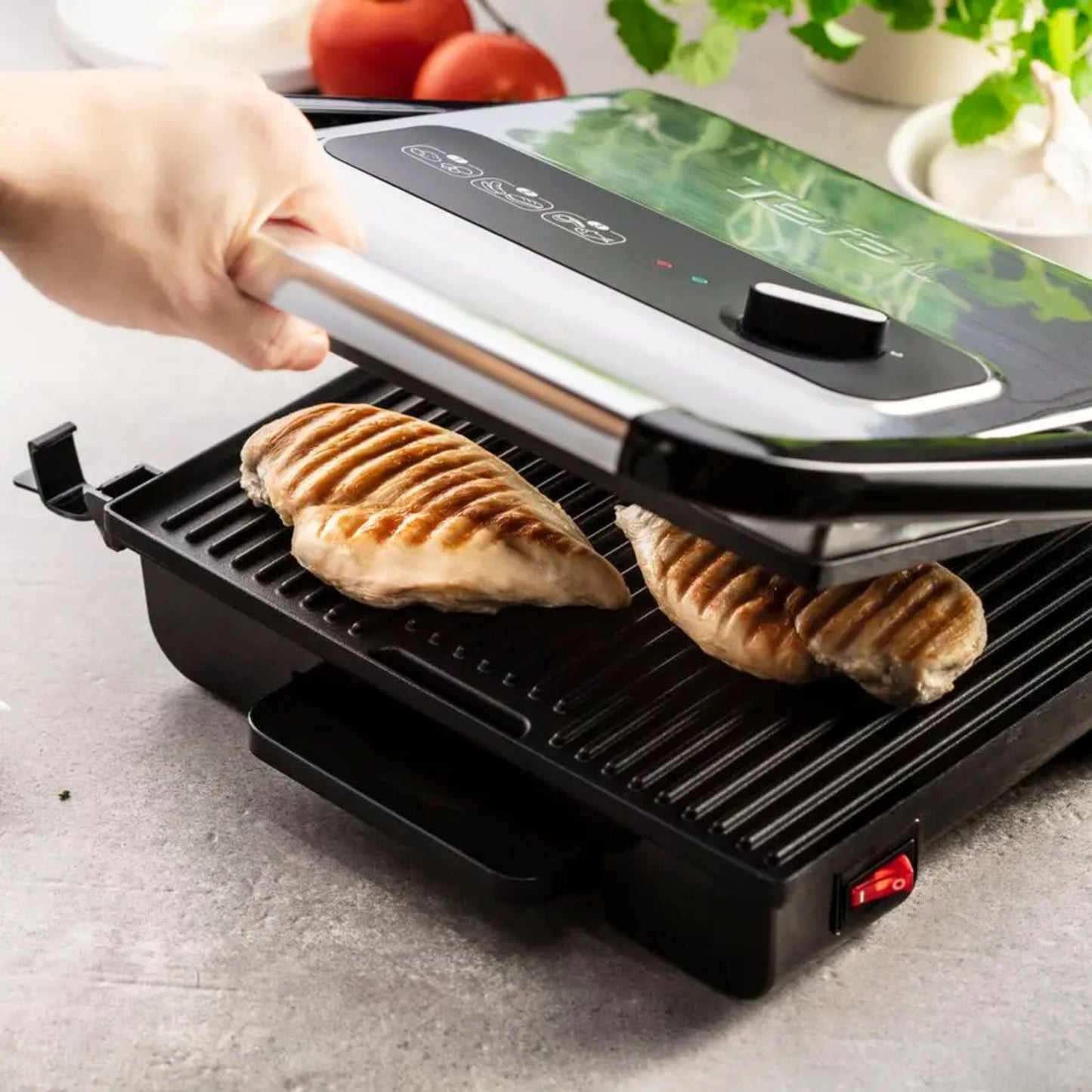 Tefal Serie G05-M Contact Grill  Silver - 2000W