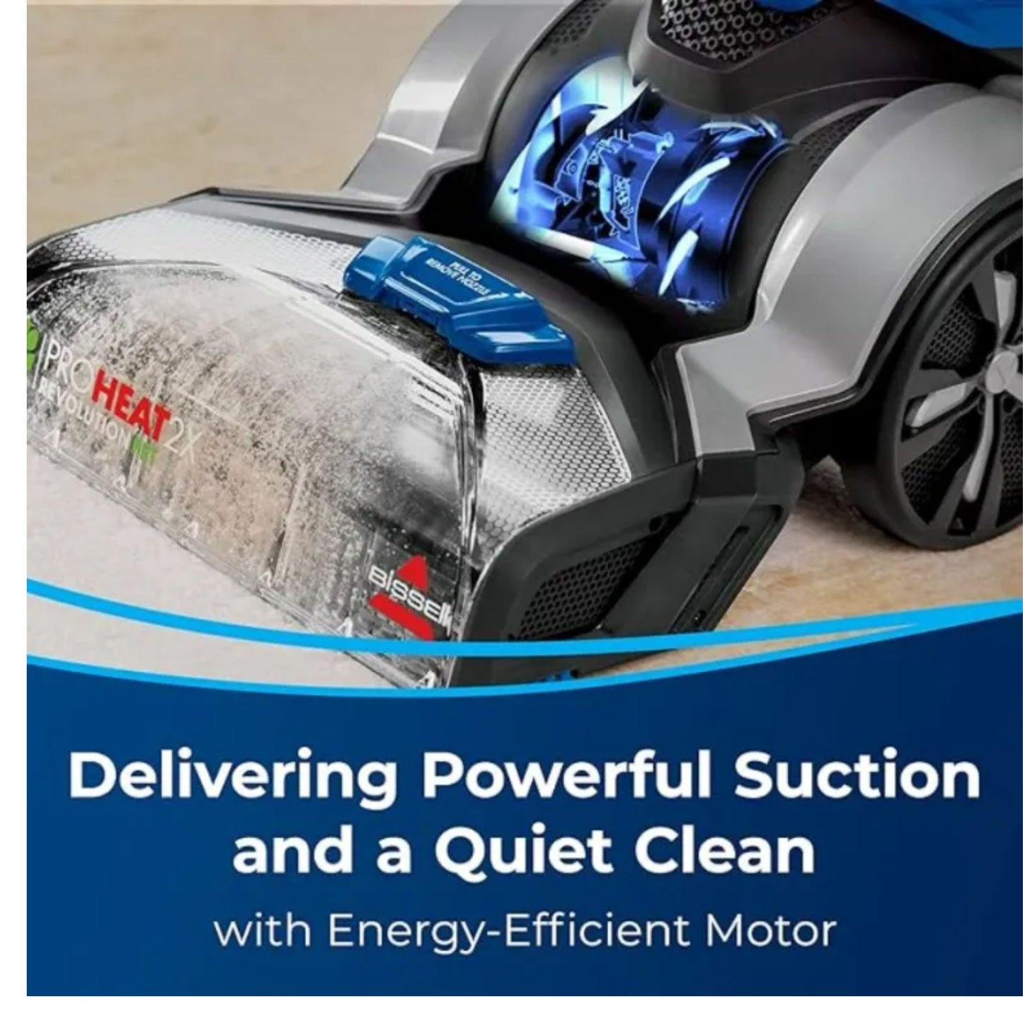 BISSELL – ProHeat 2X Revolution Upright Carpet Washer