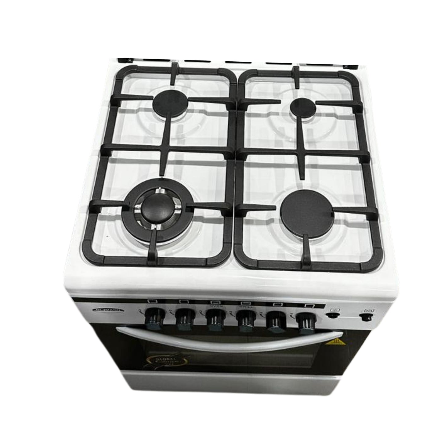 Bomann Freestanding Gas Cooker  4 burners  1 Door - 60cm White