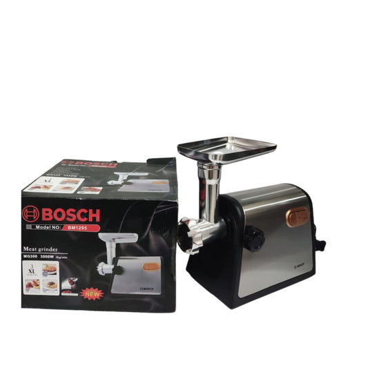 Bosch – Meat Grinder 3000W with 3 Attachments