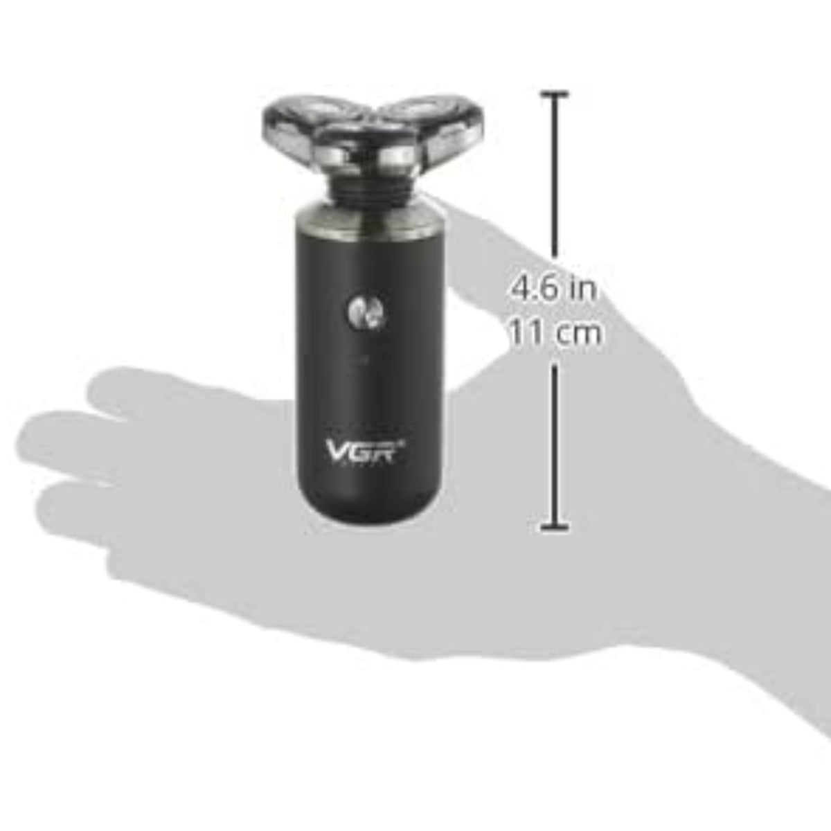 VGR  Professional Rechargeable Beard Trimmer (Black)