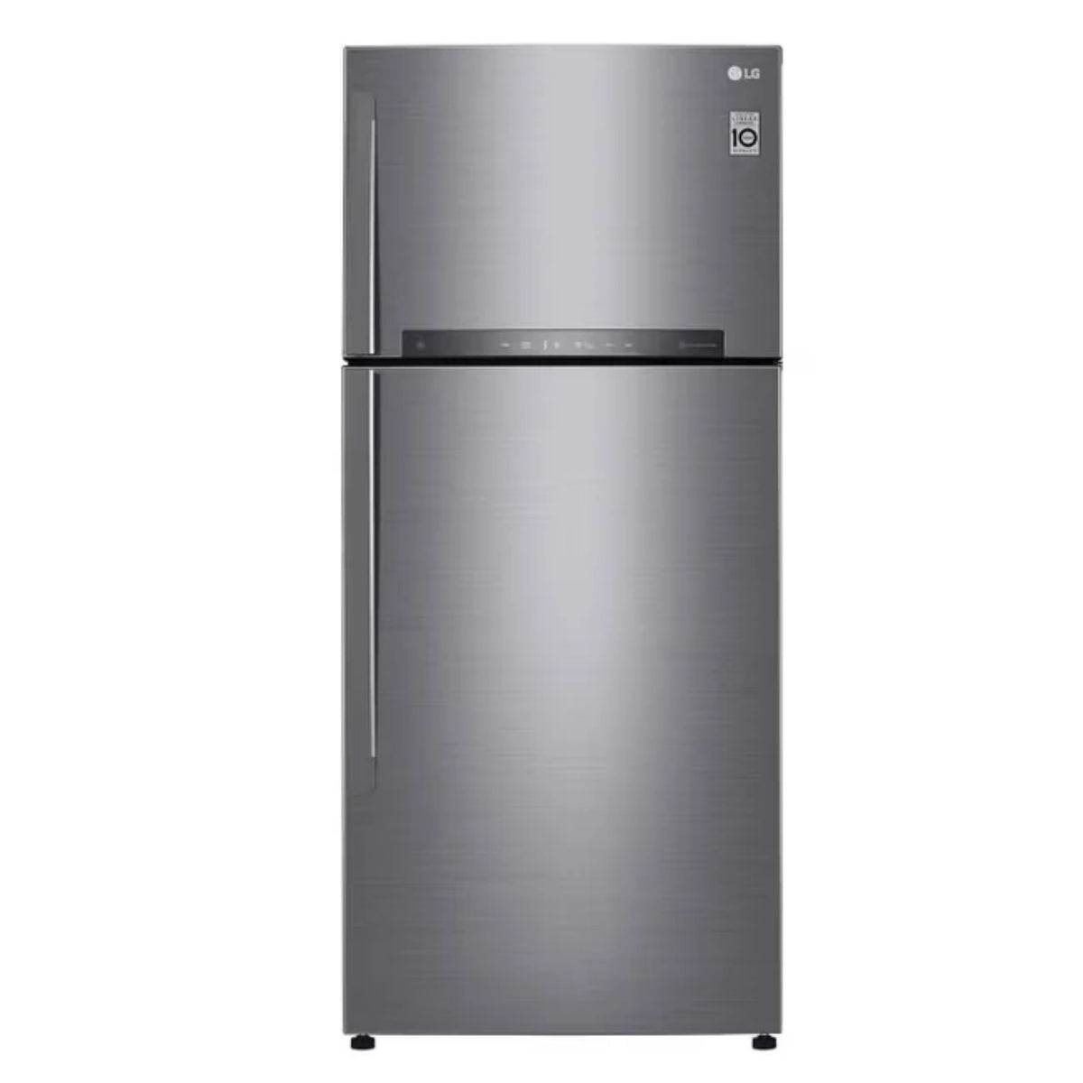 LG GNM-732HLI 547L Top Mount Refrigerator Silver Smart Inverter Wi-Fi