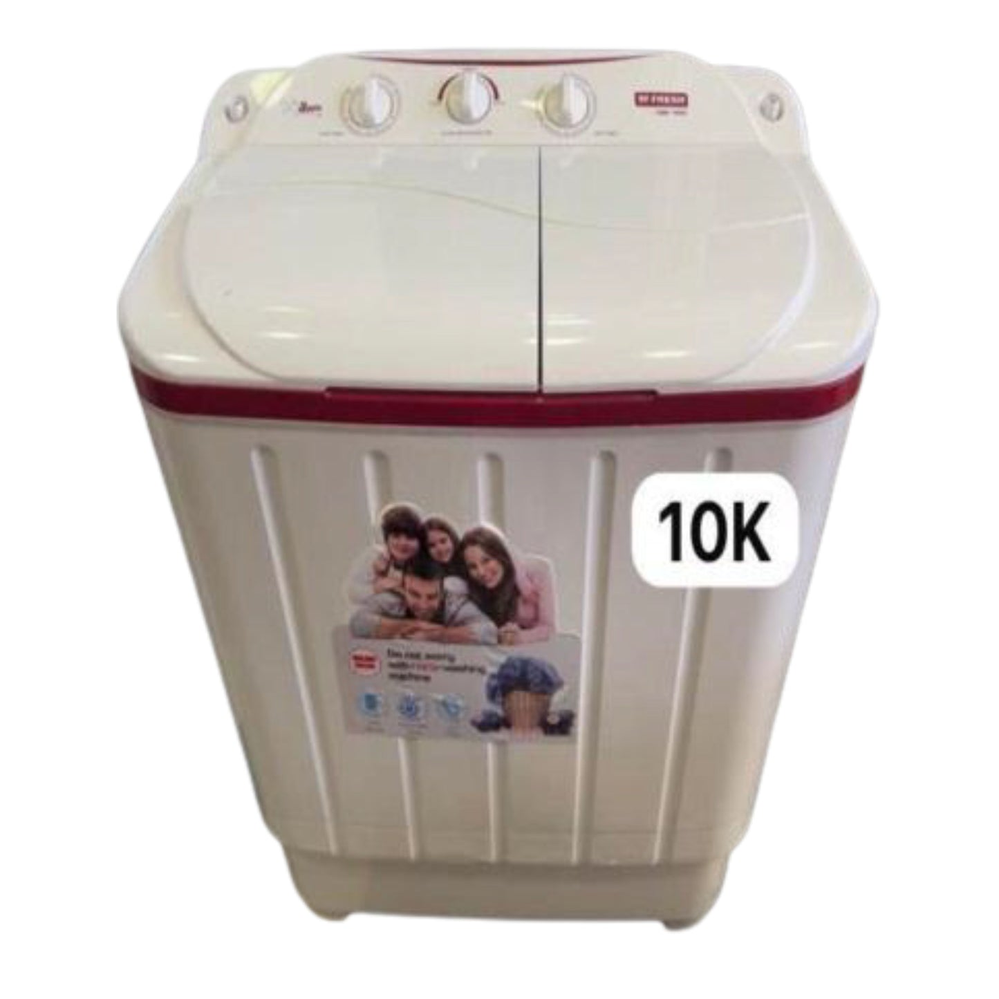 Fresh Top Loaded Manual washing machine 10kg