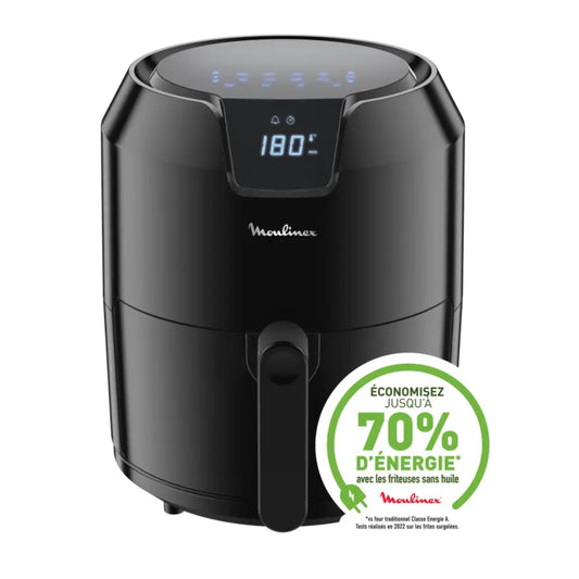 Moulinex Easy Fry Digital Oil Free Deep Fryer XL + Grill, Capacity 4.2 L, 6 People, 8 Automatic Programs, Touch Screen, Auto Shut-off, Air Fryer