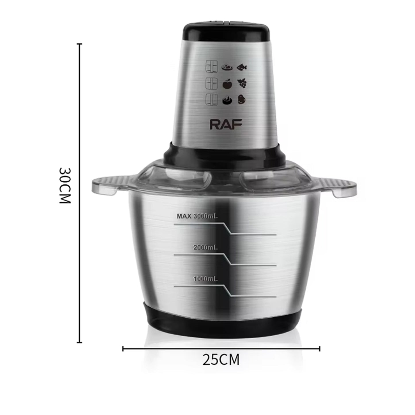 RAF, Electric chopper 3L 1000W