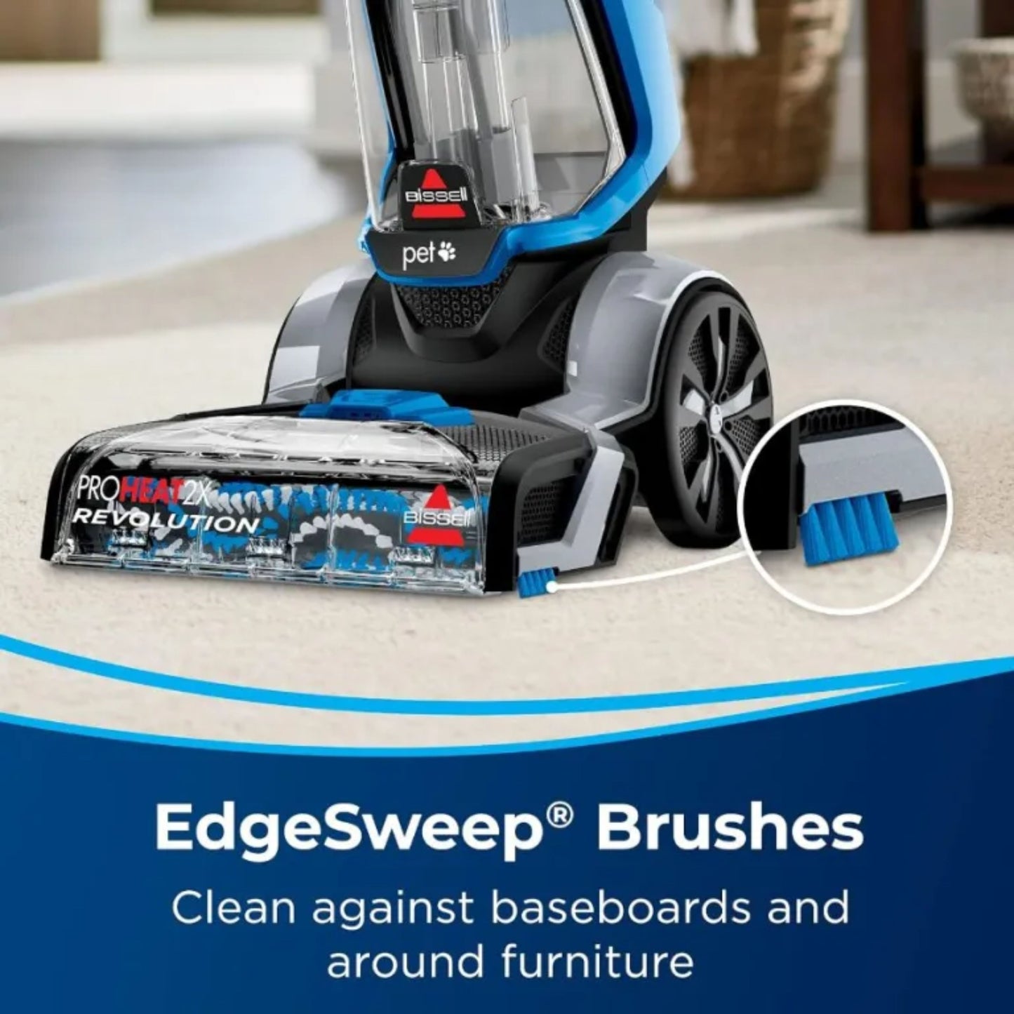 BISSELL – ProHeat 2X Revolution Upright Carpet Washer