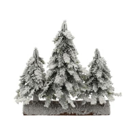 Tree 3 Spruce Snow L=33cm W=14cm H=27cm