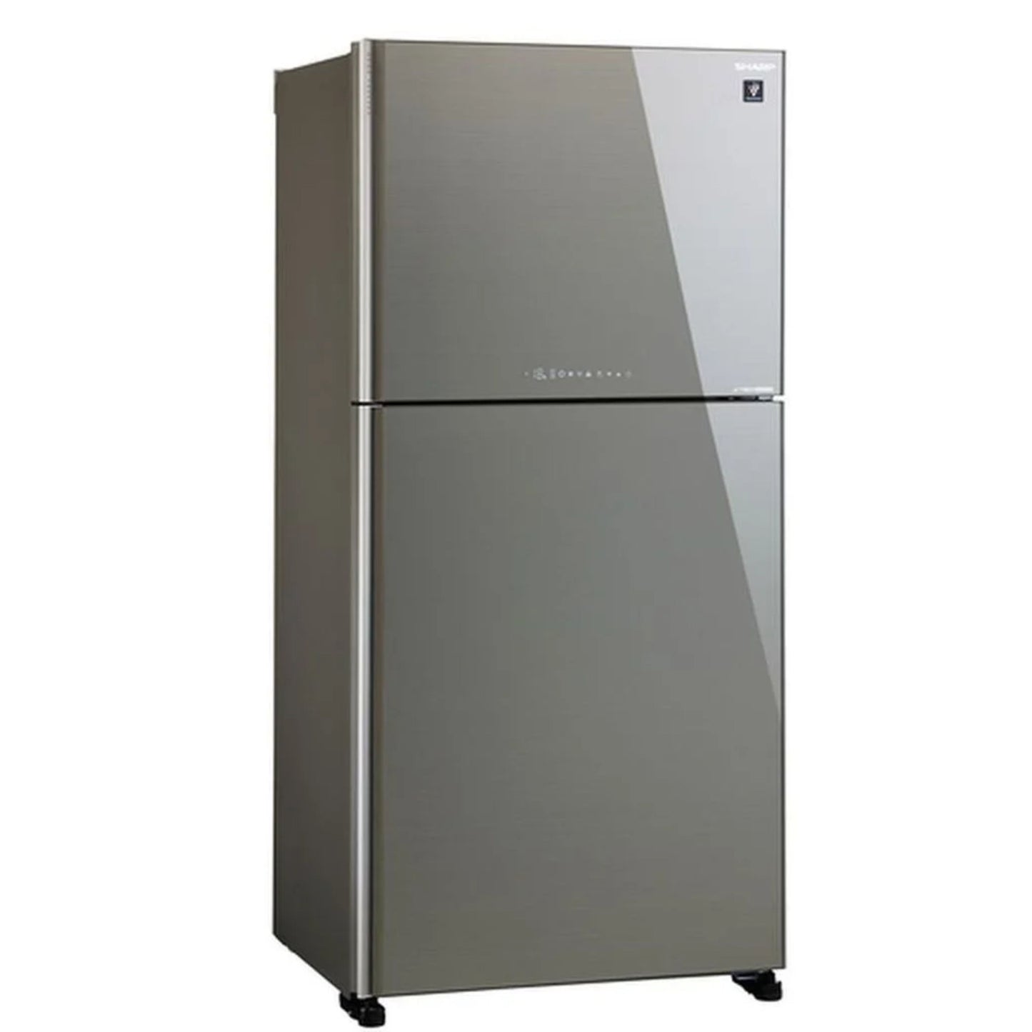 Sharp Mega freezer 650 Litres Top Mount Refrigerator, Double Door, J-Tech Inverter Compressor, Color Silver Model