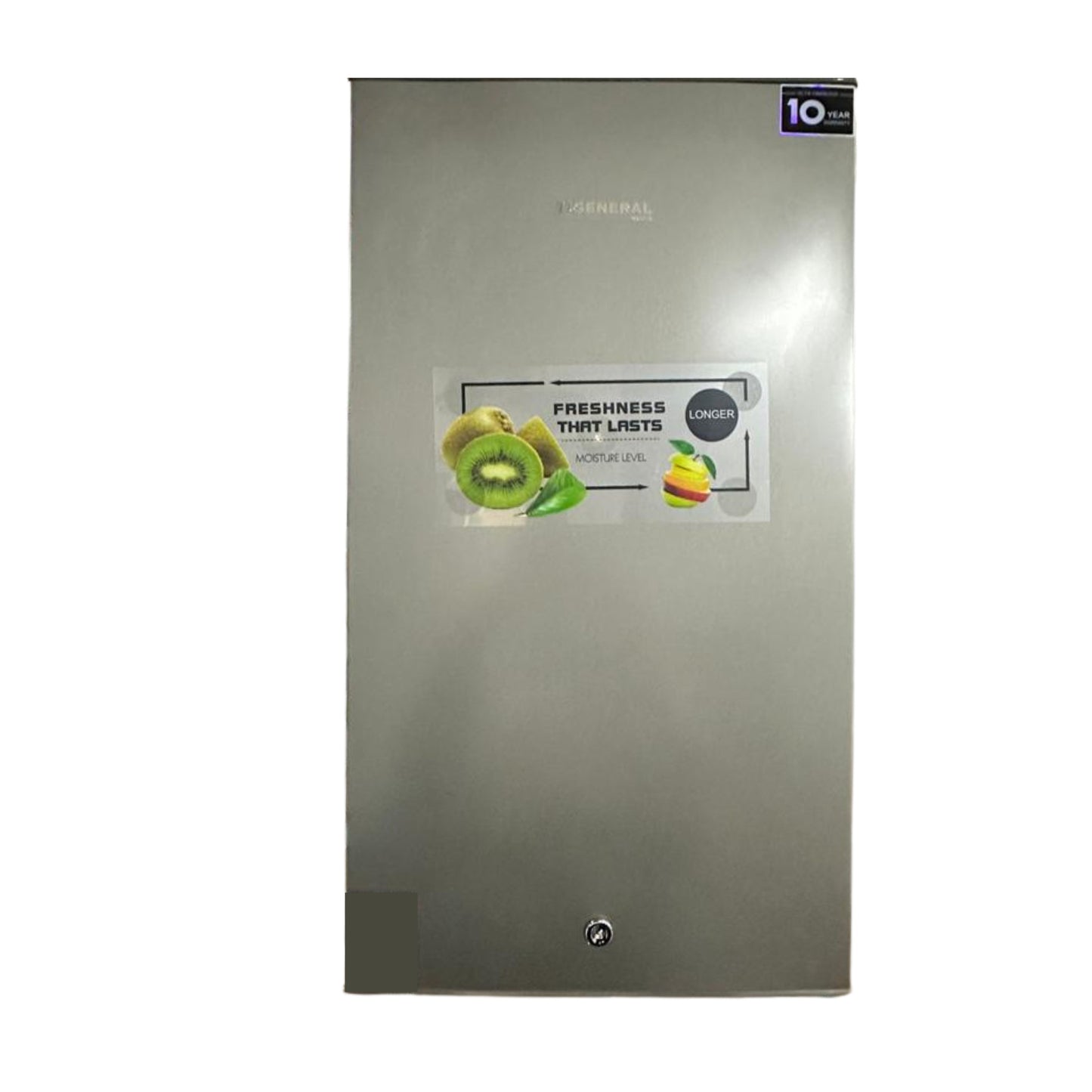O-General Power 85L stainless  Office Refrigerator - 85cm - Silver