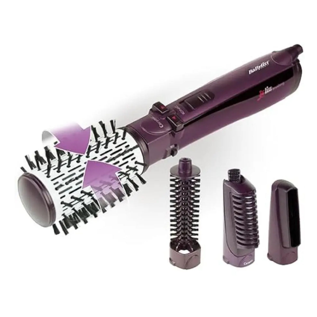 Babyliss  BeLiss Brushing Rotating Brush 4 Attachments 1000 W - 2736E