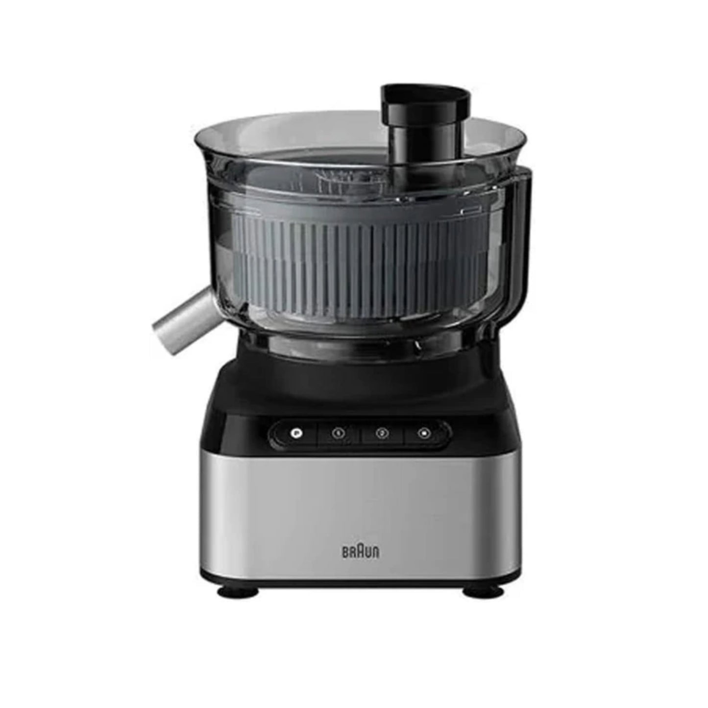 Braun Food Processor , 12 In 1, Black and stainless