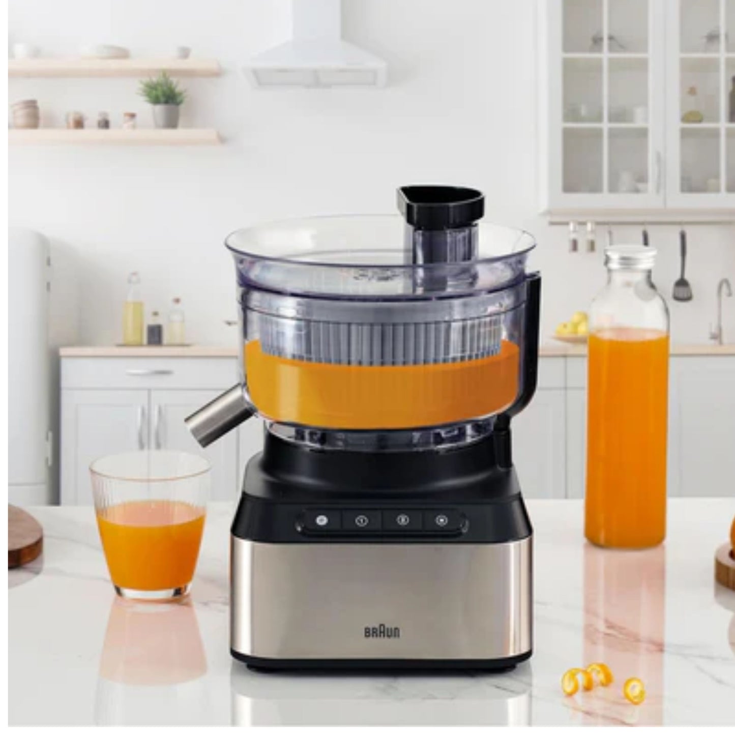 Braun Food Processor , 12 In 1, Black and stainless