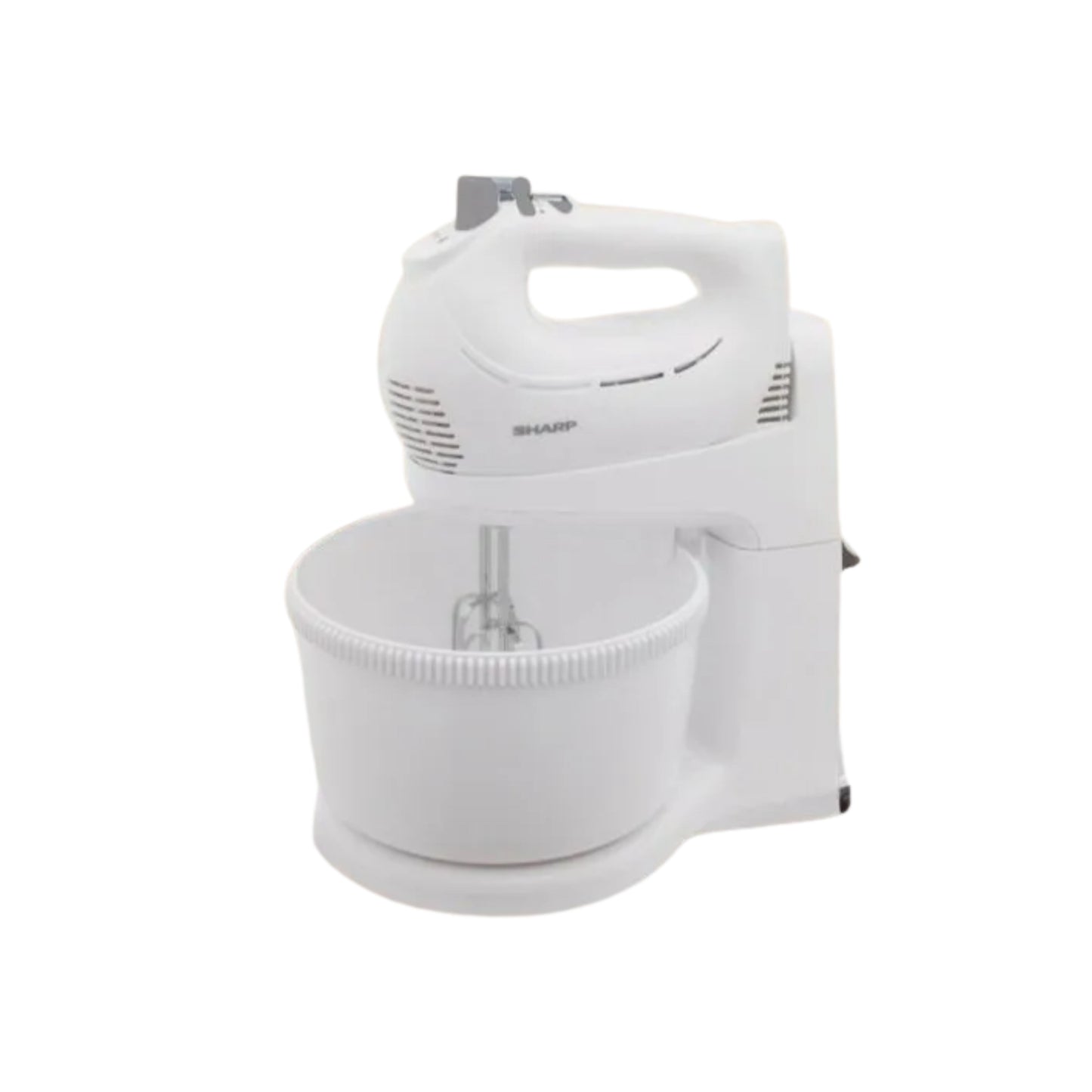 Sharp – Stand Mixer 2-in-1 Hand Mixer 250W White