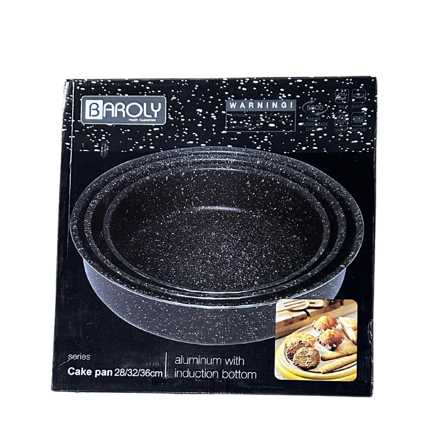 Baroly Elite Granite Oven Tray