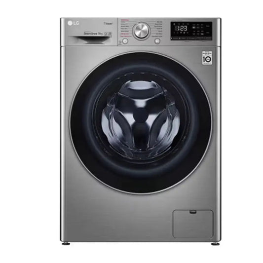LG 8kg Vivace Front Load Washing Machine Silver