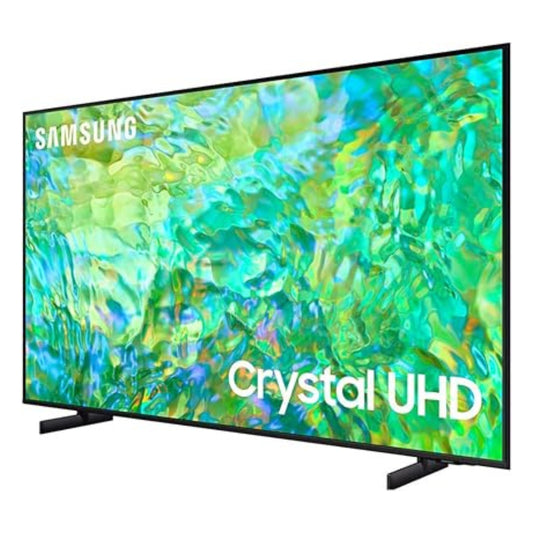 SAMSUNG UN55CU8000 55 inch Crystal UHD 4K Smart TV Bundle with 2 YR CPS Enhanced Protection Pack (2024 Model)