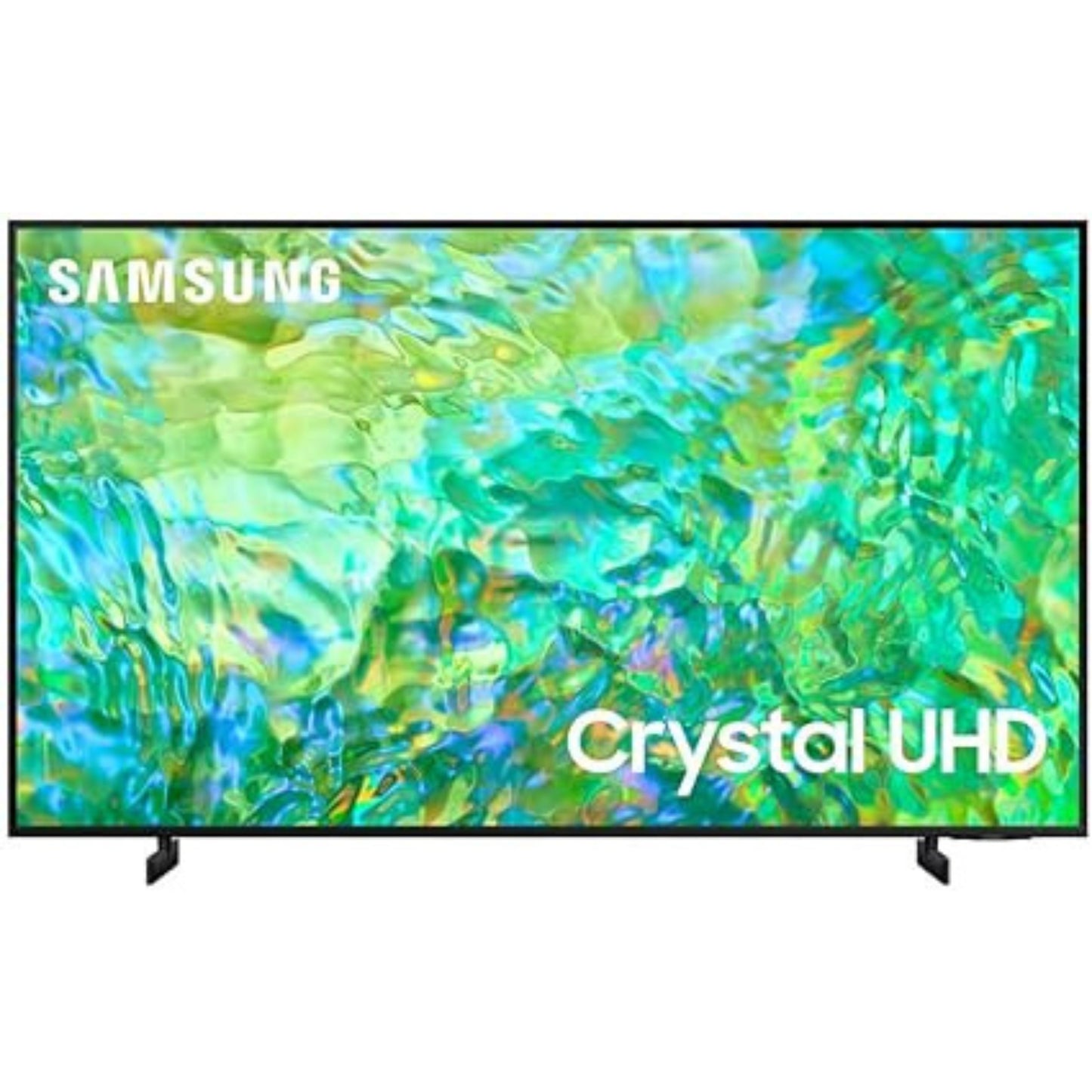 SAMSUNG UN55CU8000 55 inch Crystal UHD 4K Smart TV Bundle with 2 YR CPS Enhanced Protection Pack (2024 Model)