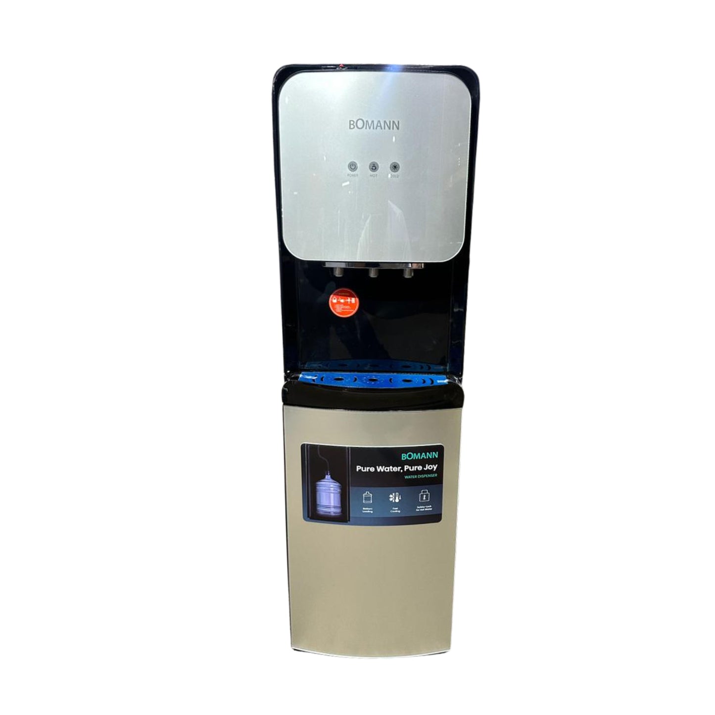 BOMANN bottom load  dispenser  - Silver