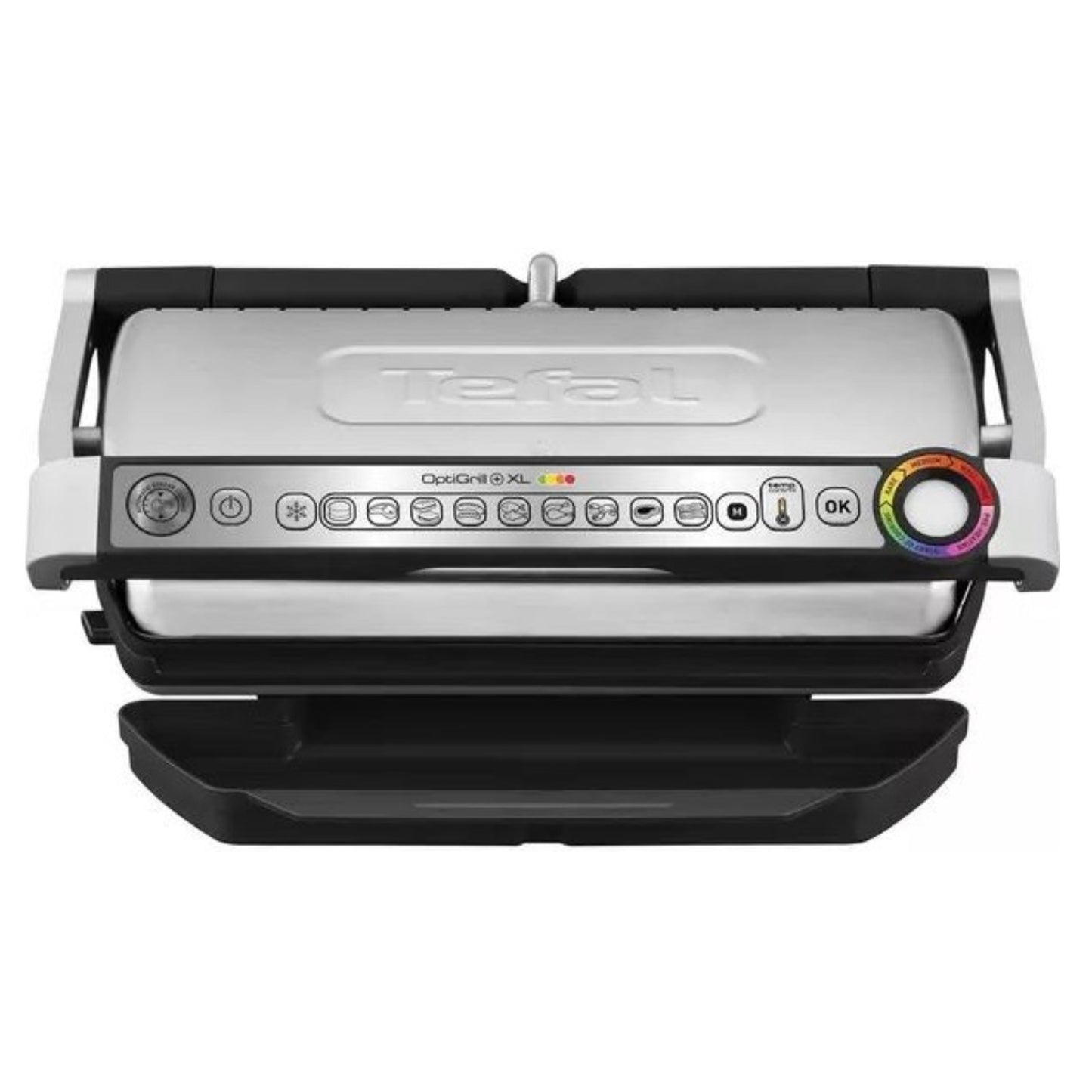 Tefal OptiGrill+, 2000 W, stainless steel - Table grill