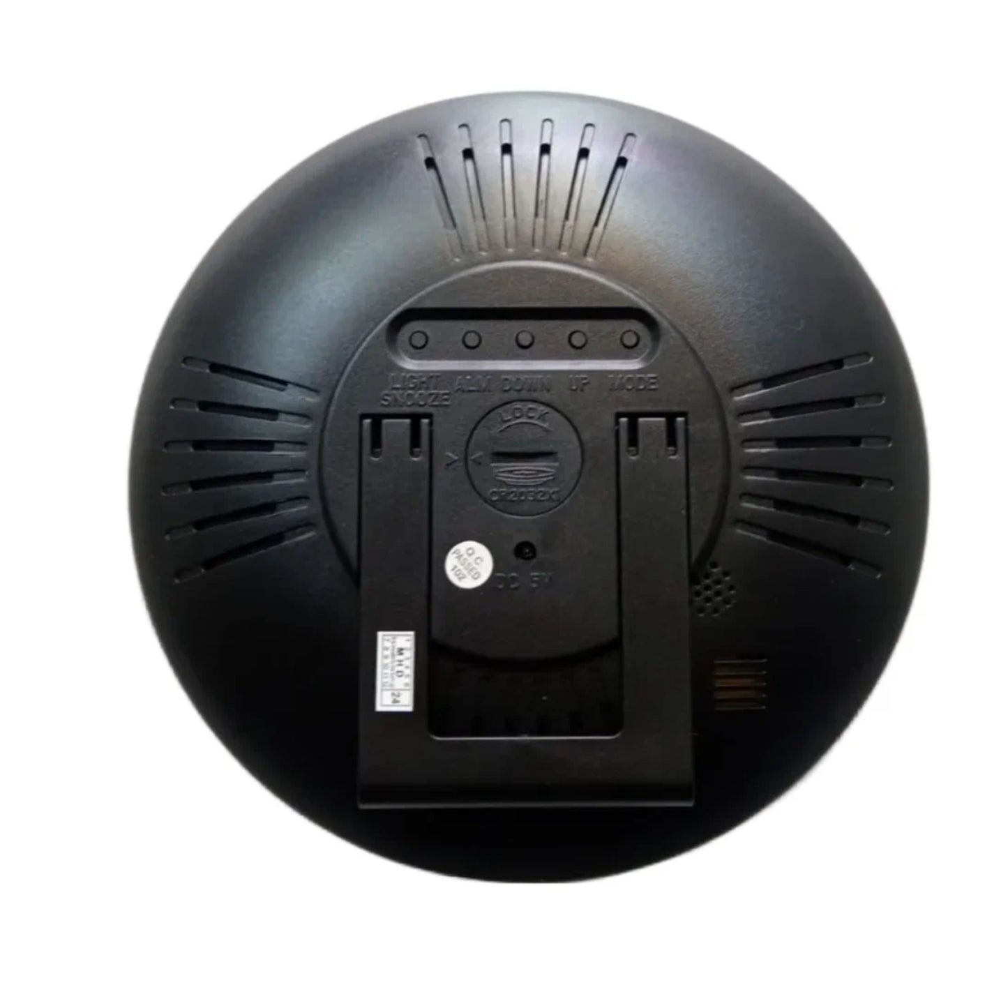 Round desk clock 18cm