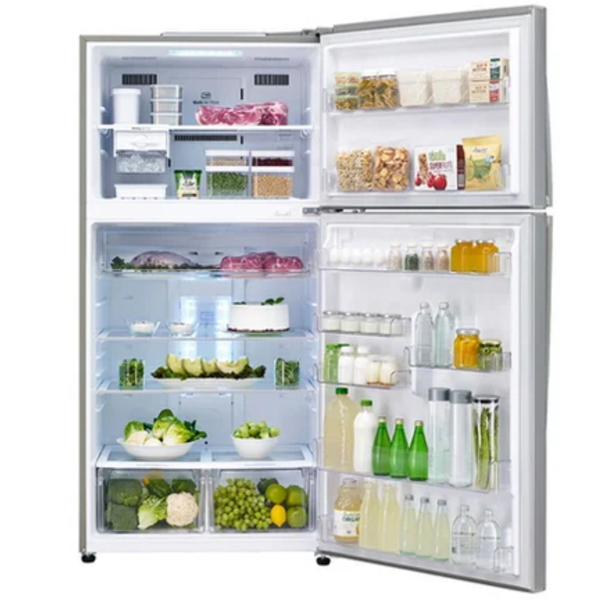 Refrigerator 509L GN-F702HLHU Sliver - 180cm