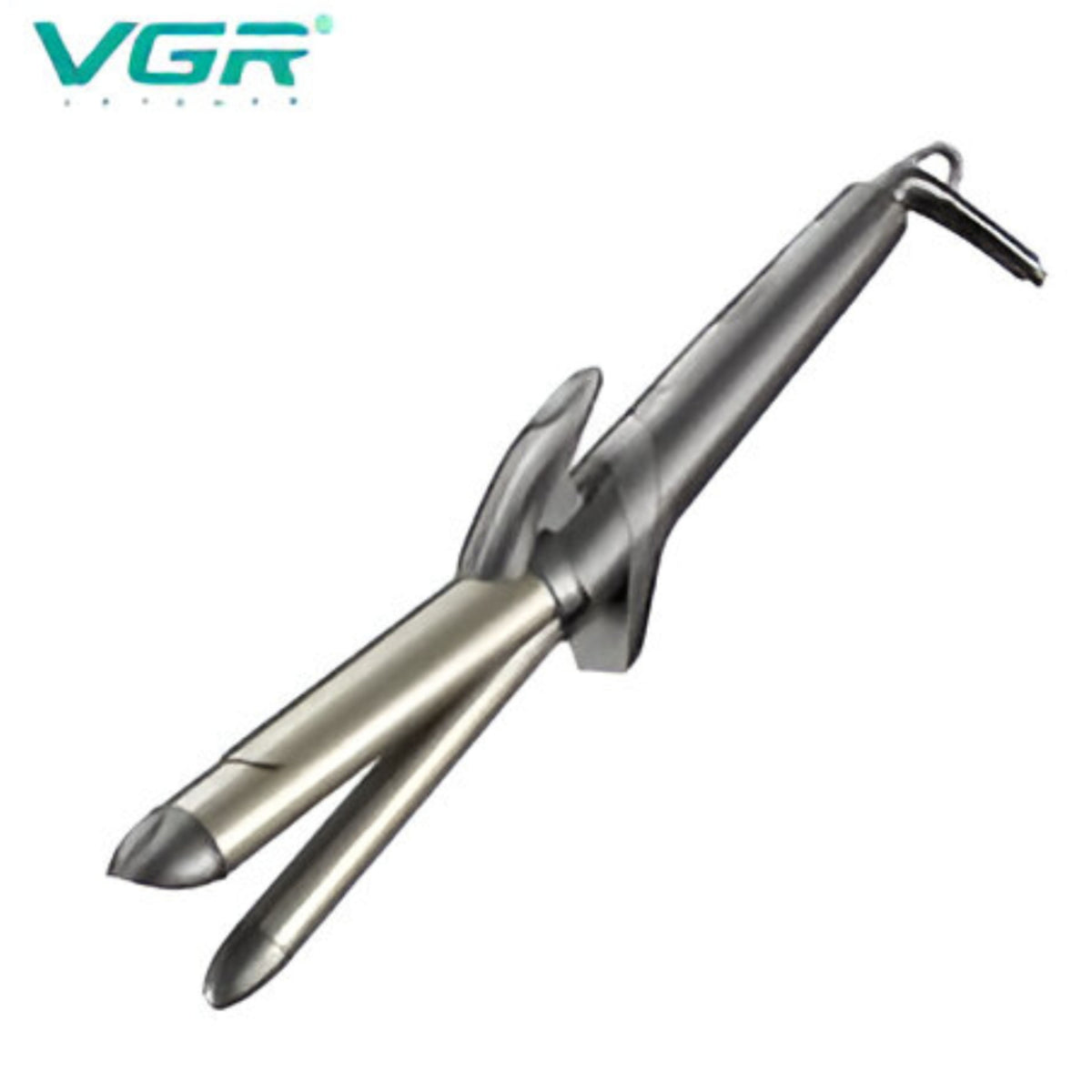 VGR V-571 Professional 2-IN-1 Hair Curling Iron Dual 16/25mm Ceramic Barrel 200°C Max Temp with 4 Heat Settings Uniform Heat Tech, LED Indicator & 360° Swivel Cord