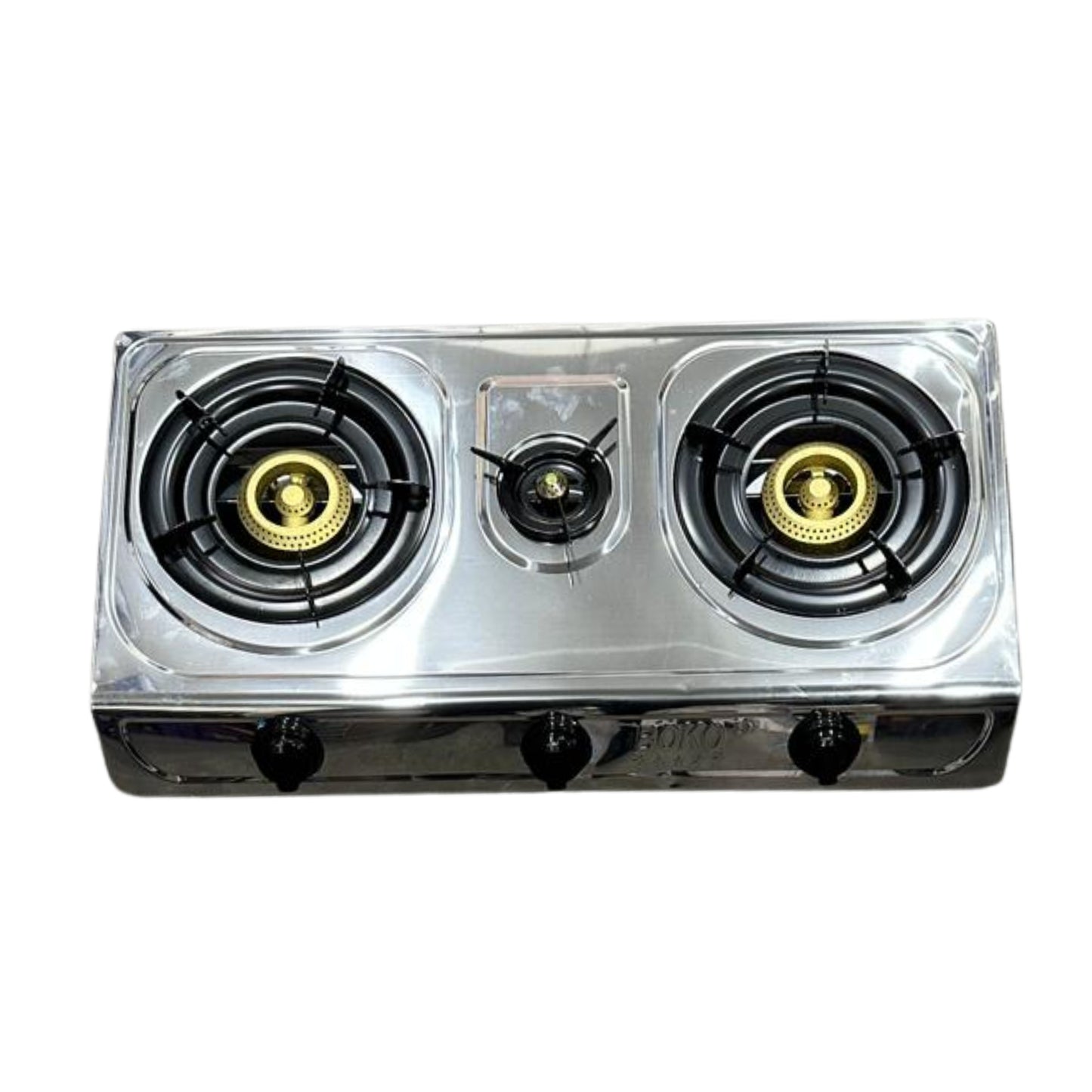 Boko gas stove Cooker Flat Cooker 3 Burner Stainless