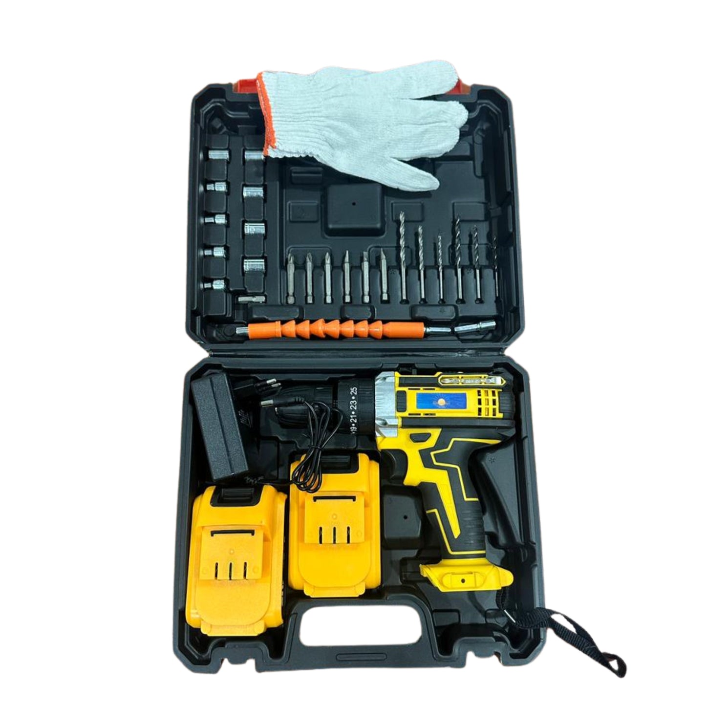 Sun Energy Rechargeable Drill 21V batteryx2