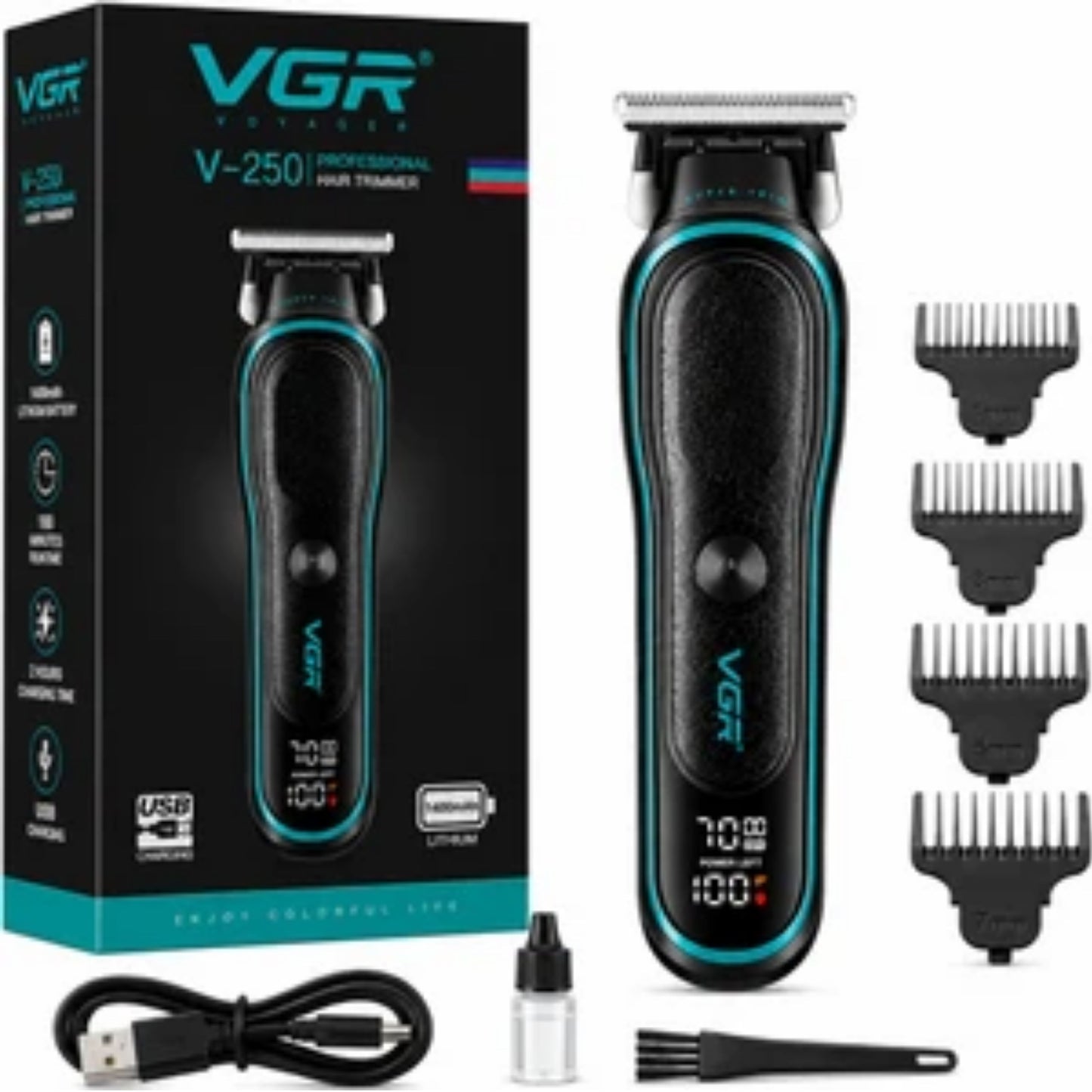 VGR V-250 Professional Hair Trimmer For Men