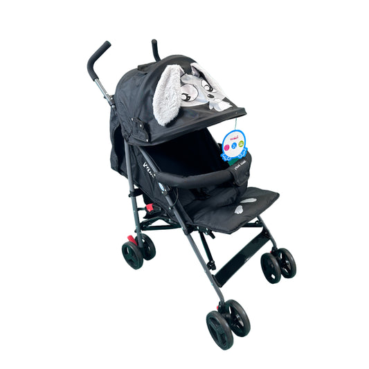 Hello Baby-Black Stroller