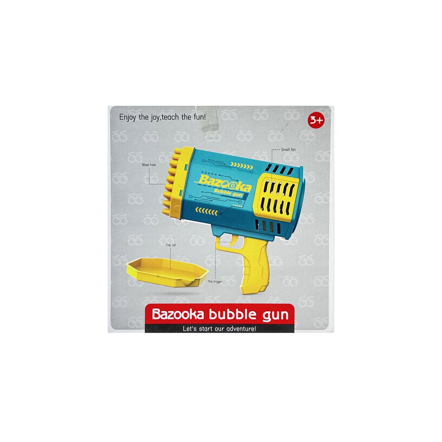 Rocket Electric Bubble Machine 69 Emission Holes
