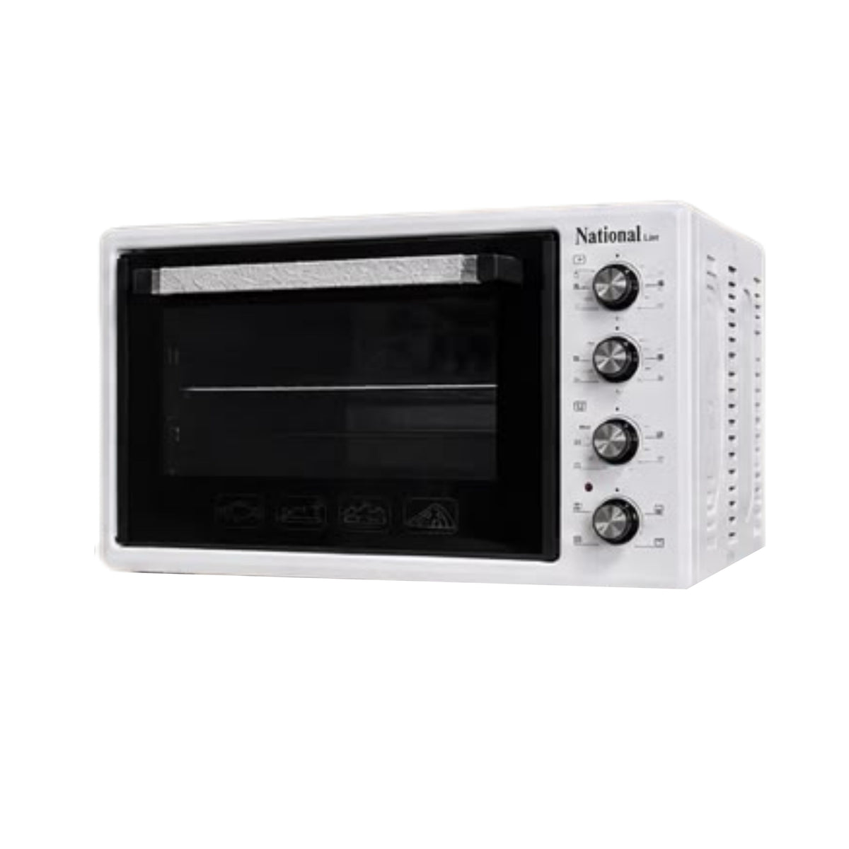 National line electric oven Double Glass 65L - 2200W White