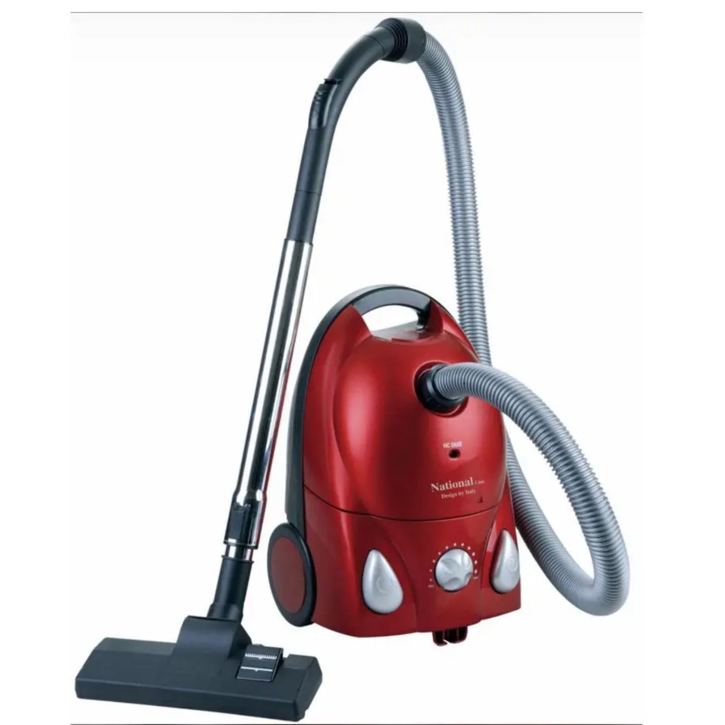 National Line Vacuum Cleaner Bagged Red 2800W, high suction power