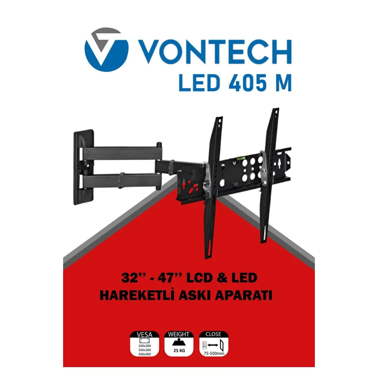 VONTECH  Tv Wall Stand 32'' to 47''