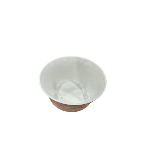 white Ceramic bowl - 12 cm