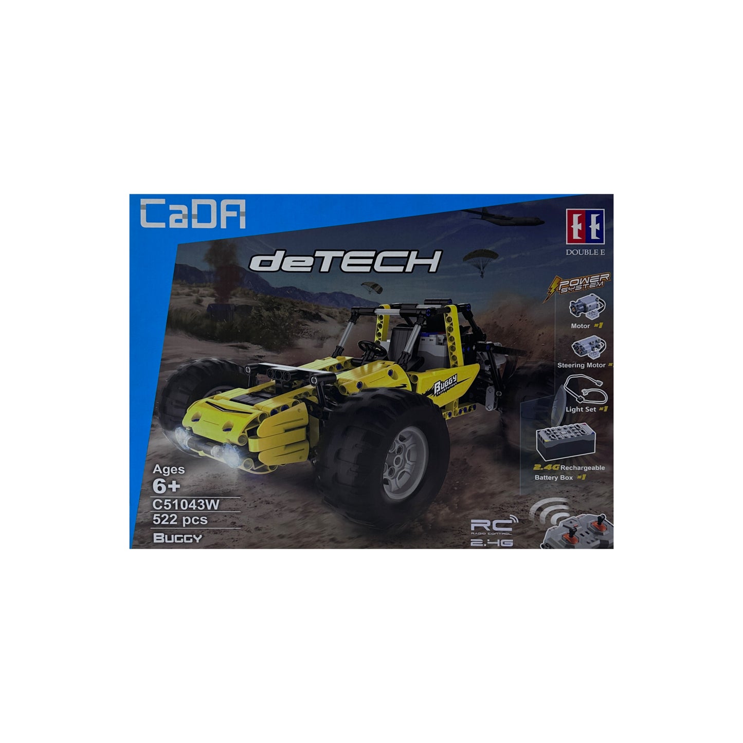 Radio-controlled constructor CaDa deTech Buggy 522pcs
