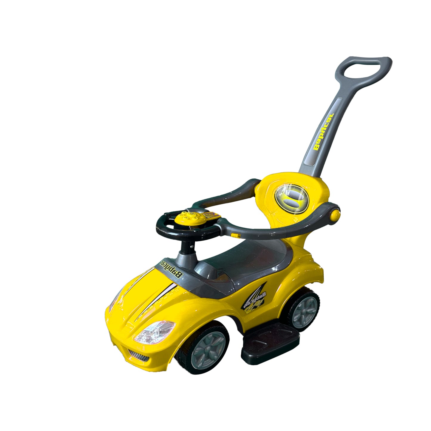 Kids Twist Car Baby Swing Car with Pushing Bar