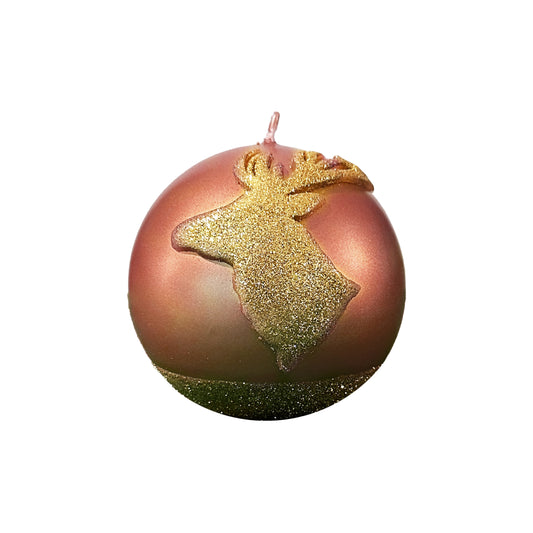 Christmas Candle Round