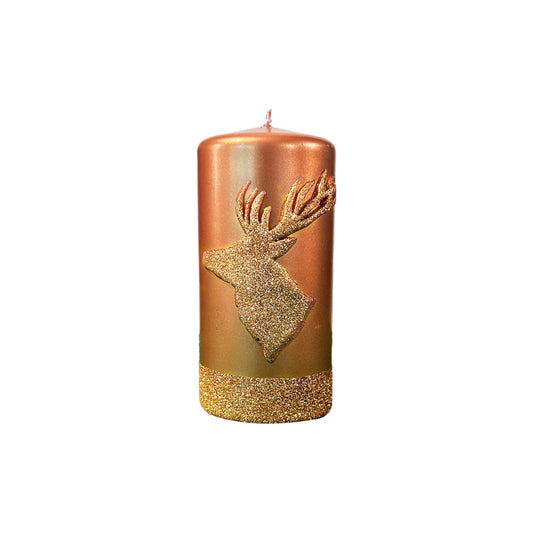 Christmas Pillar Candle