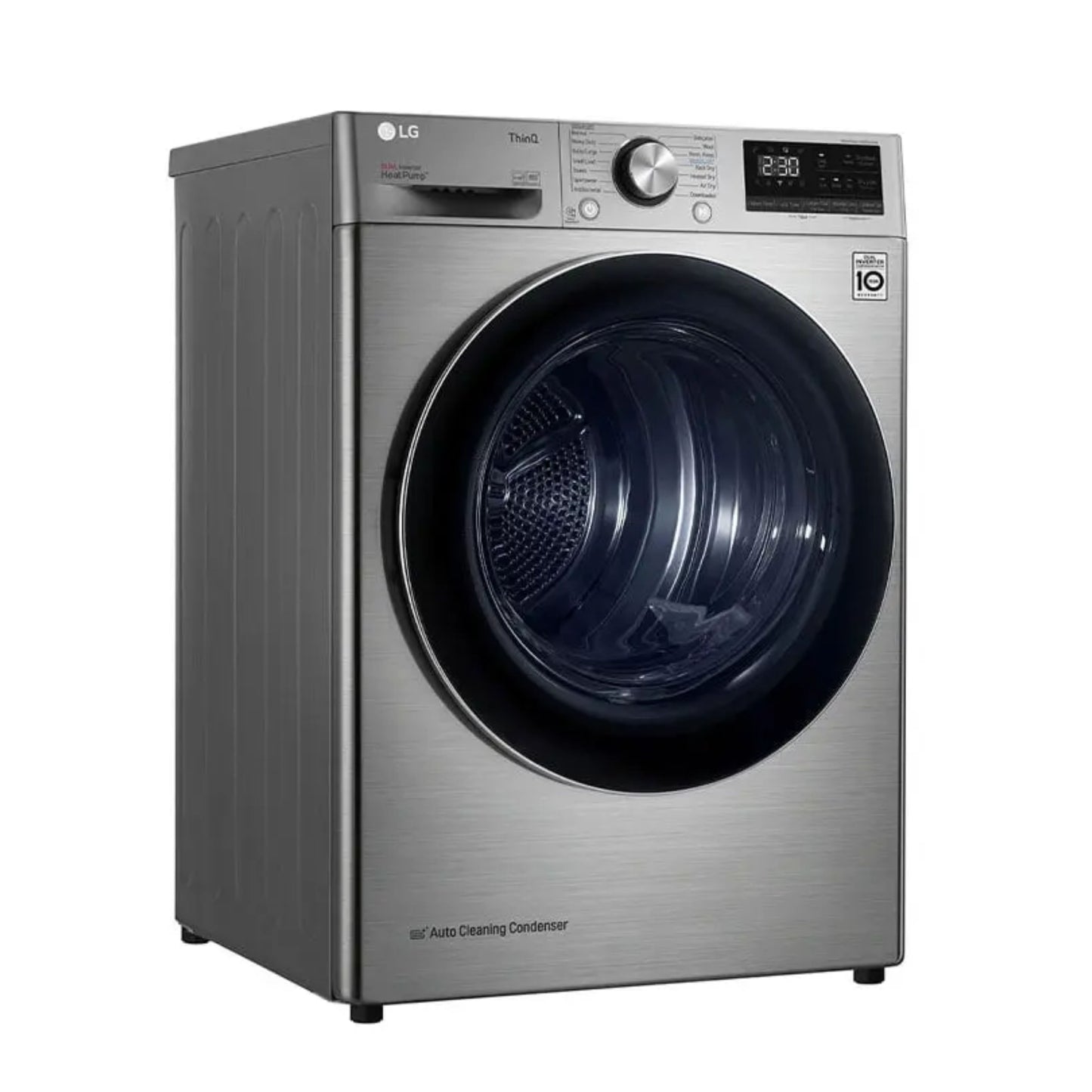 LG Dryer 9kg Dual Inverter Heat Pump Silver