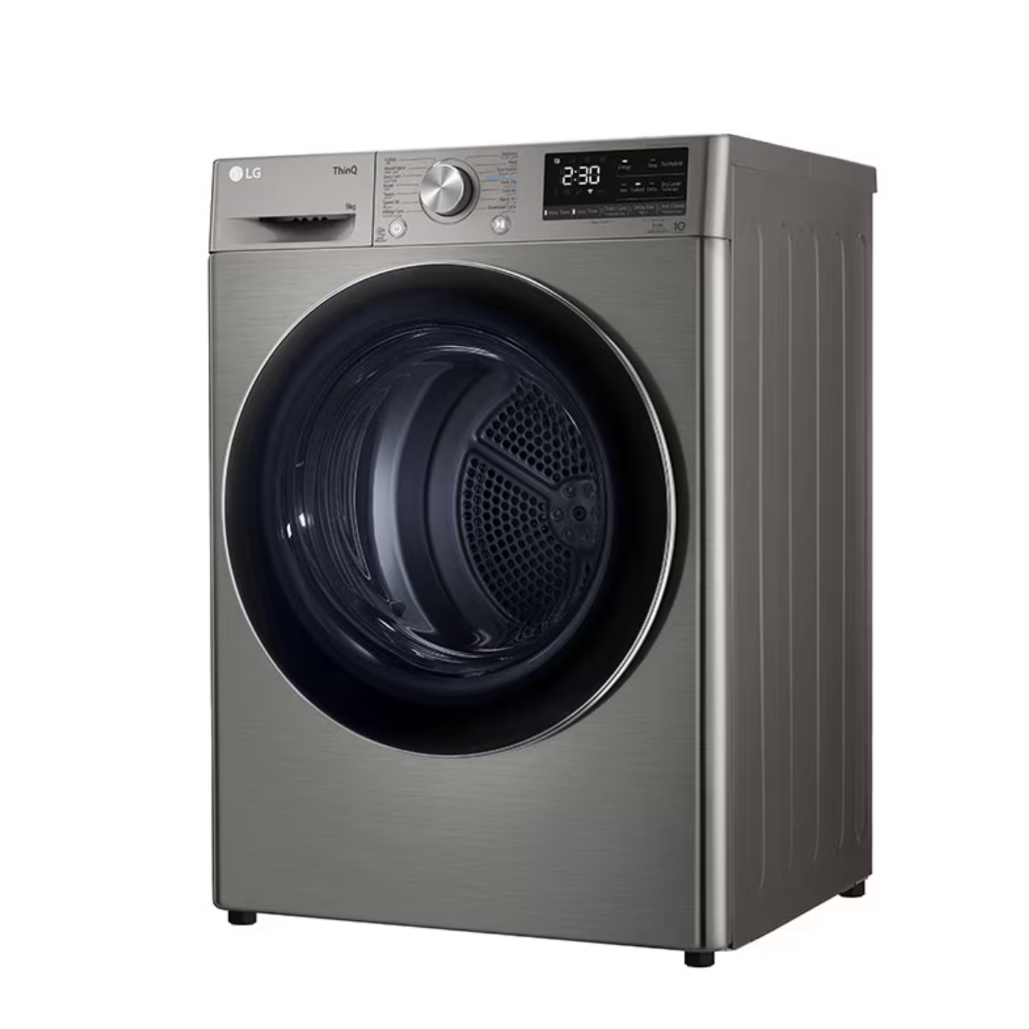 LG Dryer 9kg Dual Inverter Heat Pump Silver