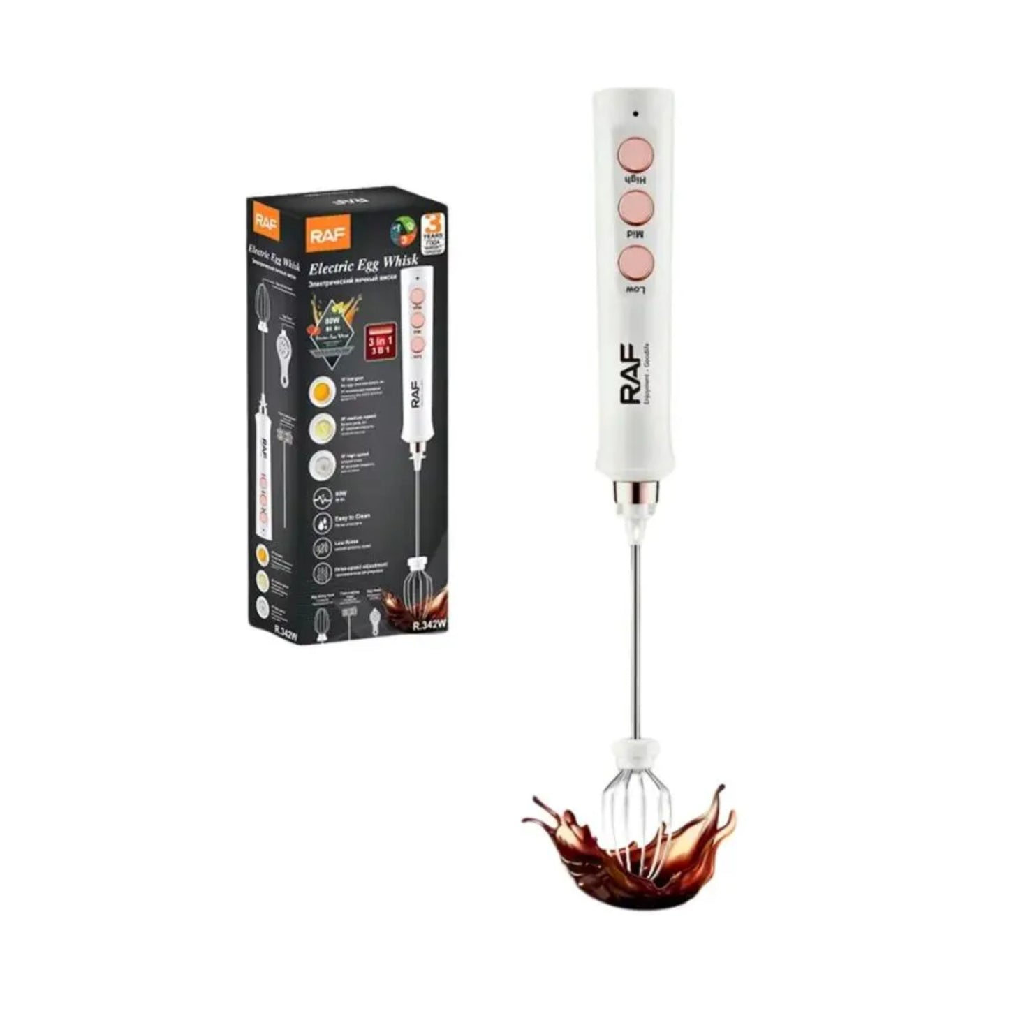 RAF  | 3-in-1 Electric Whisk 80W