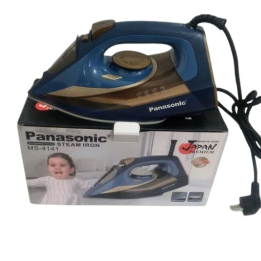 Panasonic Electric Steam Iron Ceramic Cover Steam Iron 3000W - Blue color