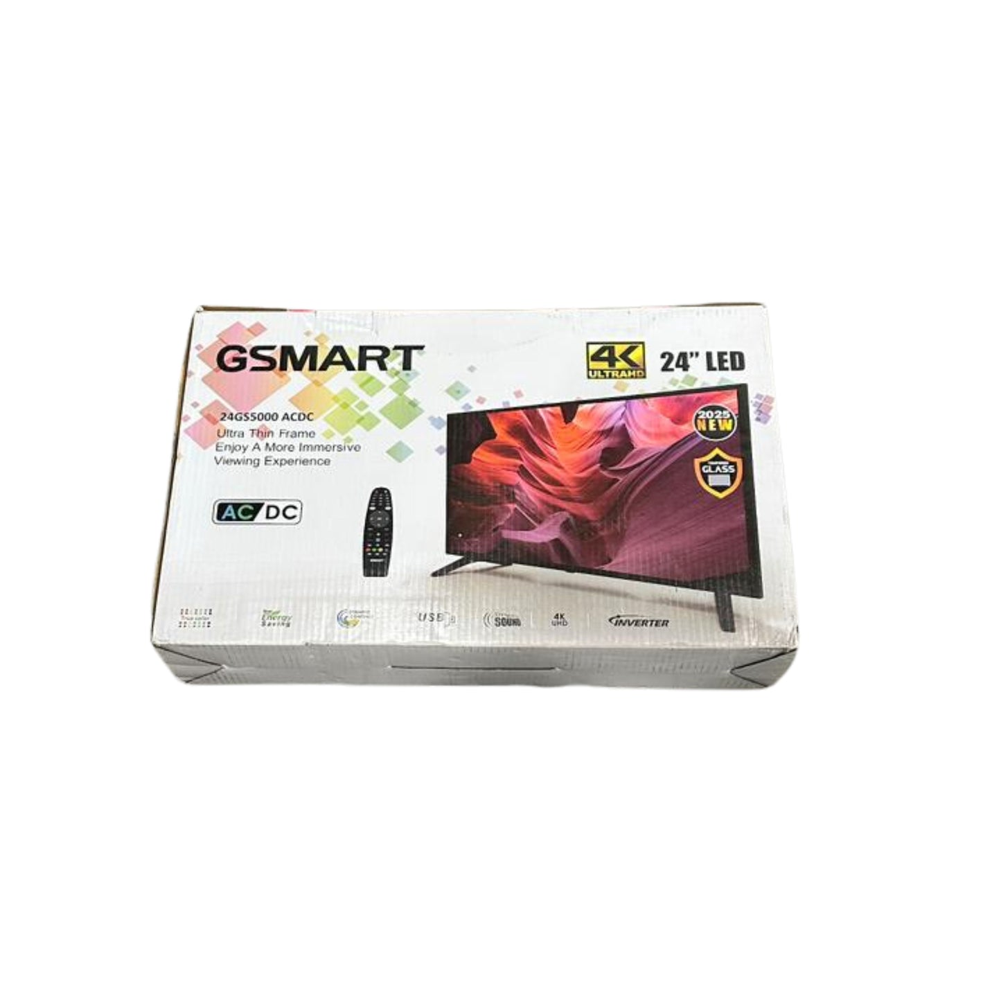 Gsmart24 Inch 4K TV anti break screen