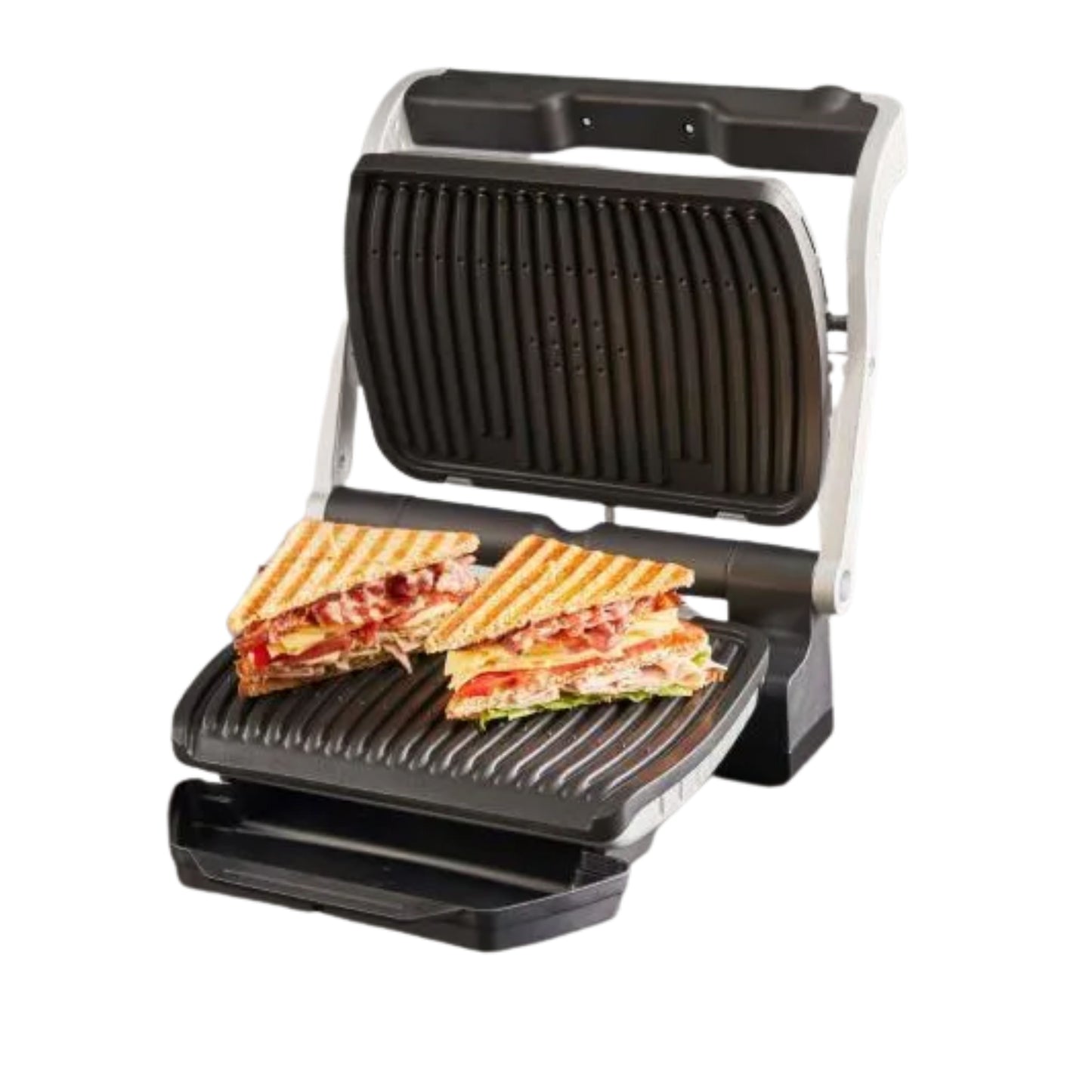 Tefal OptiGrill+, 2000 W, stainless steel - Table grill